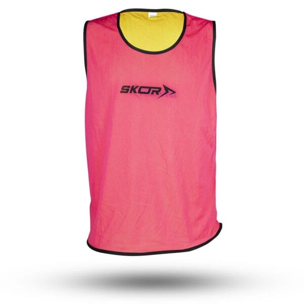 SKOR Hesje/Overgooier | Geel/Roze | Dubbelzijdig Thumbnail