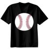 Basic Ronde Hals T-Shirt 140 gr/m2 Zwart Thumbnail