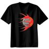 Basic Ronde Hals T-Shirt 140 gr/m2 Zwart Thumbnail