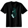 Basic Ronde Hals T-Shirt 140 gr/m2 Zwart Thumbnail