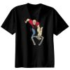 Basic Ronde Hals T-Shirt 140 gr/m2 Zwart Thumbnail