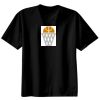 Basic Ronde Hals T-Shirt 140 gr/m2 Zwart Thumbnail