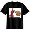 Basic Ronde Hals T-Shirt 140 gr/m2 Zwart Thumbnail