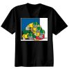 Basic Ronde Hals T-Shirt 140 gr/m2 Zwart Thumbnail