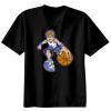 Basic Ronde Hals T-Shirt 140 gr/m2 Zwart Thumbnail