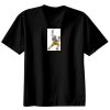 Basic Ronde Hals T-Shirt 140 gr/m2 Zwart Thumbnail