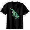 Basic Ronde Hals T-Shirt 140 gr/m2 Zwart Thumbnail