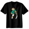 Basic Ronde Hals T-Shirt 140 gr/m2 Zwart Thumbnail