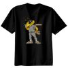 Basic Ronde Hals T-Shirt 140 gr/m2 Zwart Thumbnail