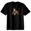Basic Ronde Hals T-Shirt 140 gr/m2 Zwart Thumbnail