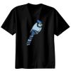 Basic Ronde Hals T-Shirt 140 gr/m2 Zwart Thumbnail