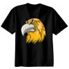 Basic Ronde Hals T-Shirt 140 gr/m2 Zwart Thumbnail