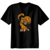 Basic Ronde Hals T-Shirt 140 gr/m2 Zwart Thumbnail