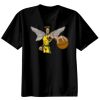 Basic Ronde Hals T-Shirt 140 gr/m2 Zwart Thumbnail