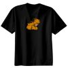 Basic Ronde Hals T-Shirt 140 gr/m2 Zwart Thumbnail