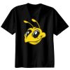 Basic Ronde Hals T-Shirt 140 gr/m2 Zwart Thumbnail