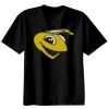 Basic Ronde Hals T-Shirt 140 gr/m2 Zwart Thumbnail
