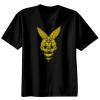 Basic Ronde Hals T-Shirt 140 gr/m2 Zwart Thumbnail