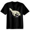 Basic Ronde Hals T-Shirt 140 gr/m2 Zwart Thumbnail