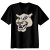 Basic Ronde Hals T-Shirt 140 gr/m2 Zwart Thumbnail