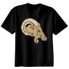 Basic Ronde Hals T-Shirt 140 gr/m2 Zwart Thumbnail
