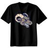 Basic Ronde Hals T-Shirt 140 gr/m2 Zwart Thumbnail