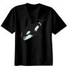 Basic Ronde Hals T-Shirt 140 gr/m2 Zwart Thumbnail