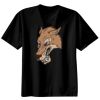 Basic Ronde Hals T-Shirt 140 gr/m2 Zwart Thumbnail