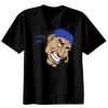 Basic Ronde Hals T-Shirt 140 gr/m2 Zwart Thumbnail