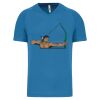 Heren-sport-t-shirt V-hals Thumbnail
