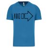 Heren-sport-t-shirt V-hals Thumbnail